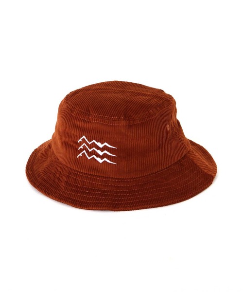 MANASTASH(マナスタッシュ)の「MANASTASH/マナスタッシュ/THREE MOUMTAIN HAT/スリーマウンテンハット(ハット・メンズ・ブラック/グリーン/オレンジ・F)」の3枚目の写真
