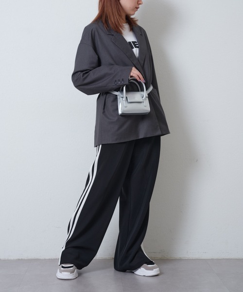 COLONY 2139（コロニートゥーワンスリーナイン）の「フラップミニ2wayバッグ（ショルダーバッグ・レディース・ブラック/ホワイト/シルバー・FREE）」の22枚目の写真