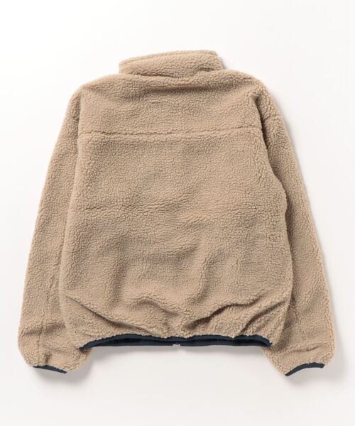 Jungle Storm（ジャングルストーム）の「Sheep boa reversible zip-up blouson / シープボア リバーシブルジップアップブルゾン unisex（ブルゾン・メンズ・オフホワイト/ベージュ/キャメル/ブラック・L/M）」の5枚目の写真