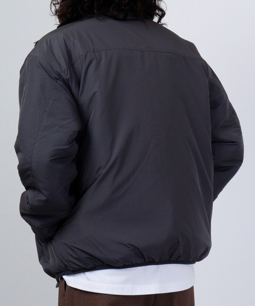 Jungle Storm（ジャングルストーム）の「Sheep boa reversible zip-up blouson / シープボア リバーシブルジップアップブルゾン unisex（ブルゾン・メンズ・オフホワイト/ベージュ/キャメル/ブラック・L/M）」の18枚目の写真