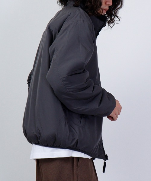 Jungle Storm（ジャングルストーム）の「Sheep boa reversible zip-up blouson / シープボア リバーシブルジップアップブルゾン unisex（ブルゾン・メンズ・オフホワイト/ベージュ/キャメル/ブラック・L/M）」の17枚目の写真