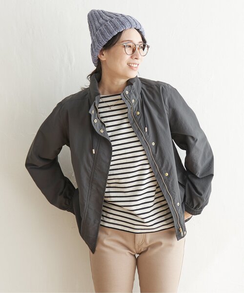 ikka（イッカ）の「モールリブニットワッチ（ニットキャップ/ビーニー・レディース・ダークグレー/ライトパープル/オフホワイト・FREE）」の19枚目の写真