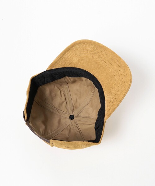 BEAMS PLUS（ビームスプラス）の「6 Panel Suede（キャップ・メンズ・ネイビー/カーキ/ブラック・ONE SIZE）」の7枚目の写真