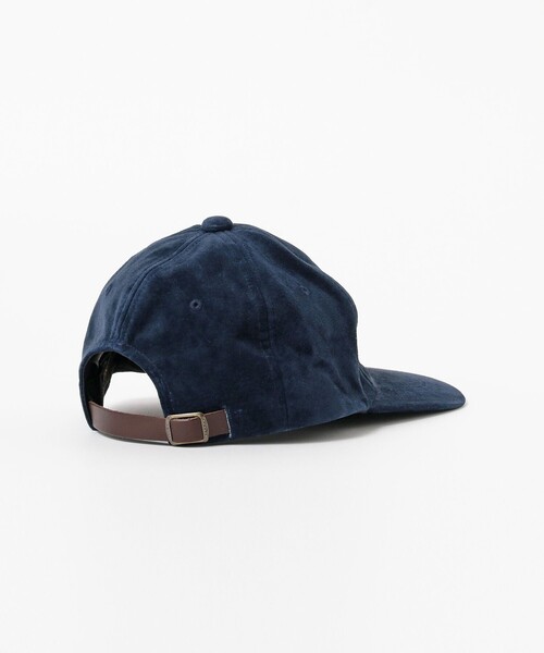 BEAMS PLUS（ビームスプラス）の「6 Panel Suede（キャップ・メンズ・ネイビー/カーキ/ブラック・ONE SIZE）」の6枚目の写真