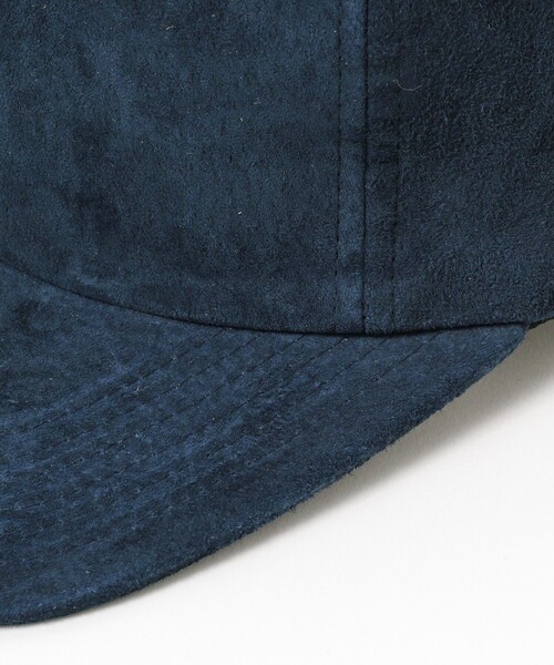 BEAMS PLUS（ビームスプラス）の「6 Panel Suede（キャップ・メンズ・ネイビー/カーキ/ブラック・ONE SIZE）」の5枚目の写真