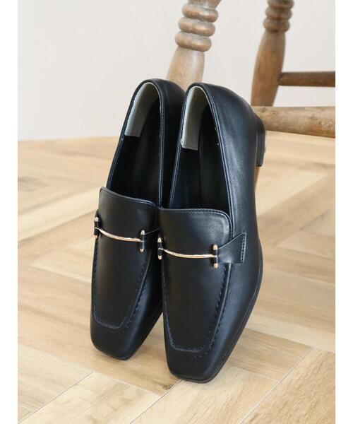 CRAFT STANDARD BOUTIQUE（クラフトスタンダードブティック）の「ビットローファー（パンプス・レディース・ブラック・L/M）」の2枚目の写真