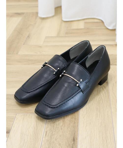 CRAFT STANDARD BOUTIQUE（クラフトスタンダードブティック）の「ビットローファー（パンプス・レディース・ブラック・L/M）」の3枚目の写真