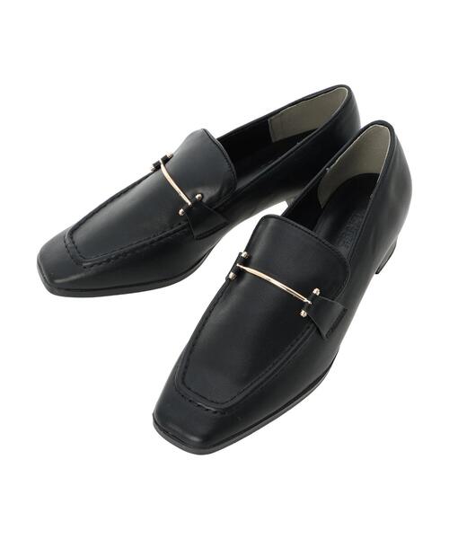 CRAFT STANDARD BOUTIQUE（クラフトスタンダードブティック）の「ビットローファー（パンプス・レディース・ブラック・L/M）」の9枚目の写真