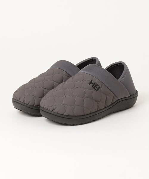 MEI(メイ)の「【MEI/メイ】2WAY MOCK SHOES モックシューズ キルティング(サンダル・メンズ・チャコールグレー/ボルドー/アイボリー/オリーブ/カーキ/ブラック・S/M/L)」の4枚目の写真