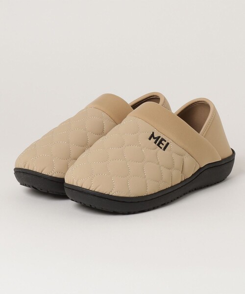 MEI(メイ)の「【MEI/メイ】2WAY MOCK SHOES モックシューズ キルティング(サンダル・メンズ・チャコールグレー/ボルドー/アイボリー/オリーブ/カーキ/ブラック・S/M/L)」の2枚目の写真
