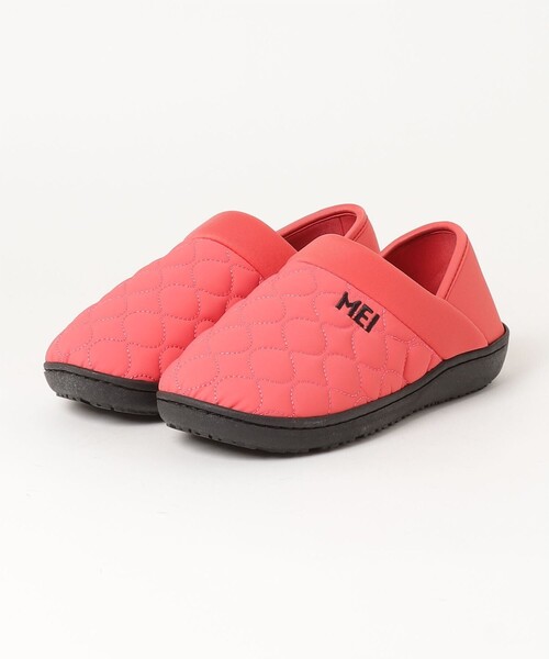 MEI(メイ)の「【MEI/メイ】2WAY MOCK SHOES モックシューズ キルティング(サンダル・メンズ・チャコールグレー/ボルドー/アイボリー/オリーブ/カーキ/ブラック・S/M/L)」の1枚目の写真