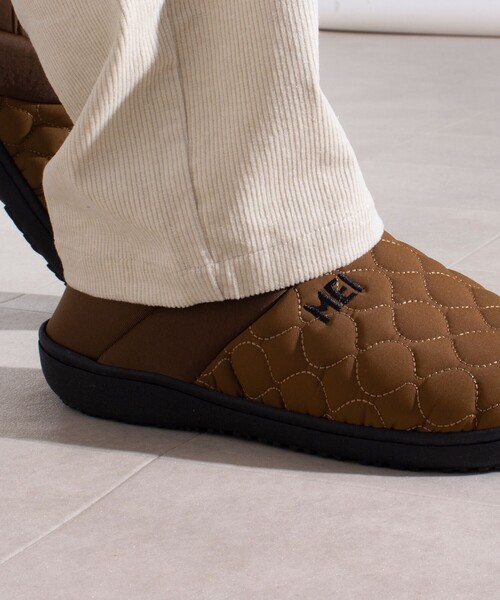 MEI(メイ)の「【MEI/メイ】2WAY MOCK SHOES モックシューズ キルティング(サンダル・メンズ・チャコールグレー/ボルドー/アイボリー/オリーブ/カーキ/ブラック・S/M/L)」の9枚目の写真
