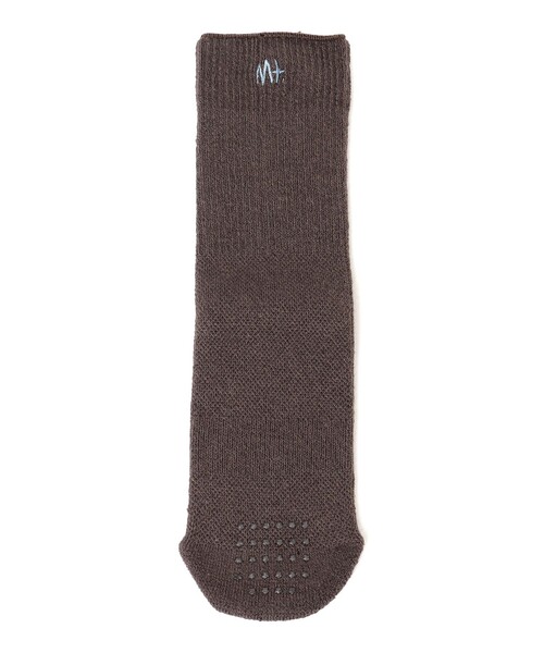 SHIPS（シップス）の「MOUN TEN.:ウール コットン リブ チューブ ソックス（ソックス/靴下・キッズ・ブラウン/チャコールグレー/ナチュラル/マスタード・ONE SIZE）」の3枚目の写真