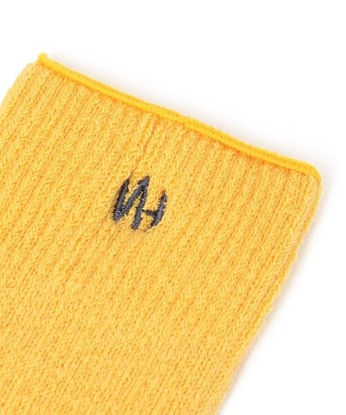 SHIPS（シップス）の「MOUN TEN.:ウール コットン リブ チューブ ソックス（ソックス/靴下・キッズ・ブラウン/チャコールグレー/ナチュラル/マスタード・ONE SIZE）」の5枚目の写真