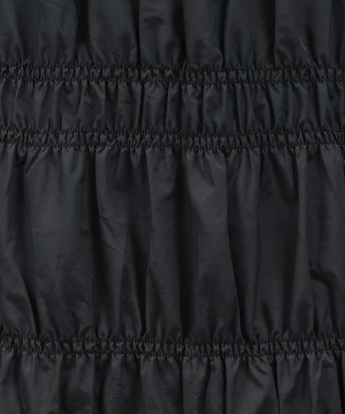 LAKOLE（ラコレ）の「シャーリングスカート / 984165（スカート・レディース・オリーブ/ブラック・SMALL/MEDIUM）」の6枚目の写真