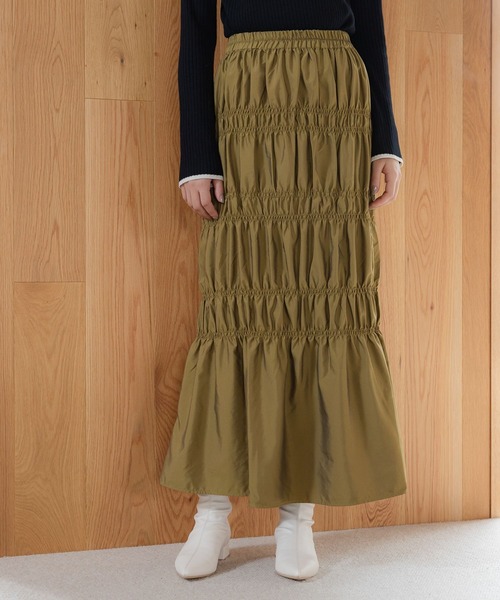 新品○コムデギャルソン　2024SS プリントシャーリングスカート コムコム コムデギャルソンCOMME des GARCONS ポリフラワープリント