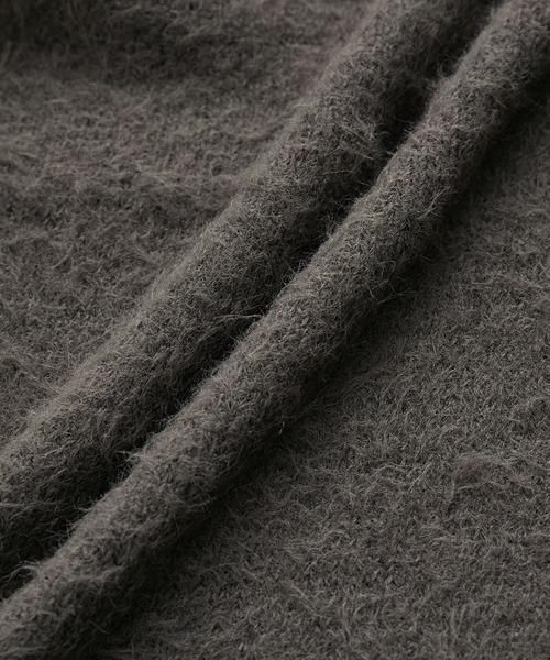 ROPE' PICNIC（ロペピクニック）の「シャギーVネックニットプルオーバー（ニット/セーター・レディース・ピンク系その他2/チャコールグレー/キナリ/サックスブルー・38）」の5枚目の写真