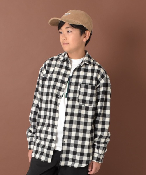 GLAZOS(グラソス)の「【大人向けサイズあり】起毛ツイルキャップ(その他ベビー用品・キッズ・ネイビー/ブラック/ベージュ・フリー)」の1枚目の写真