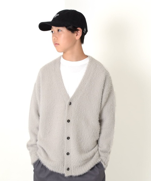 GLAZOS(グラソス)の「【大人向けサイズあり】起毛ツイルキャップ(その他ベビー用品・キッズ・ネイビー/ブラック/ベージュ・フリー)」の2枚目の写真