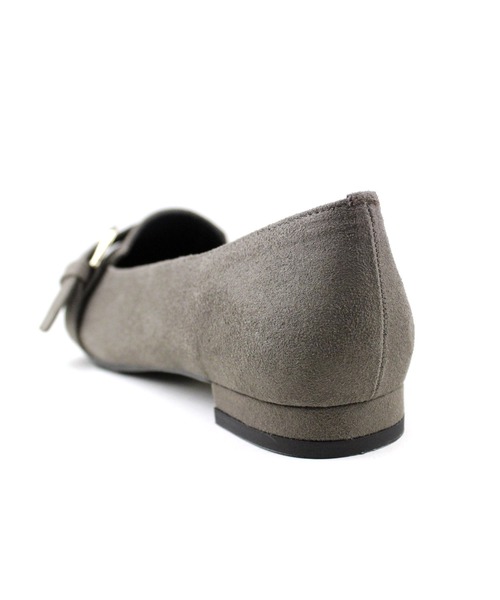 晴雨兼用 ポインテッドトゥ ローファーパンプス【日本製】（ローファー）｜chocolates（チョコラテス）