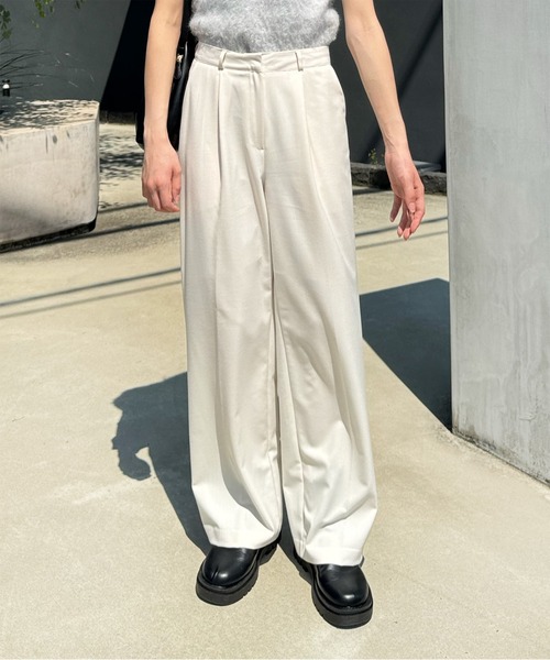 ストレートスラックスパンツ（スラックス）｜LE MORE（リモア