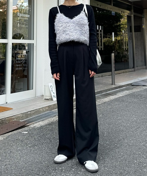 LE MORE（リモア）の「ストレートスラックスパンツ（スラックス）」 - WEAR