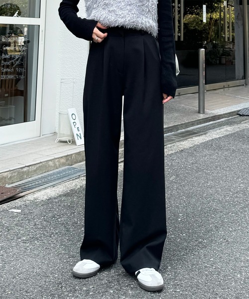 LE MORE（リモア）の「ストレートスラックスパンツ（スラックス）」 - WEAR