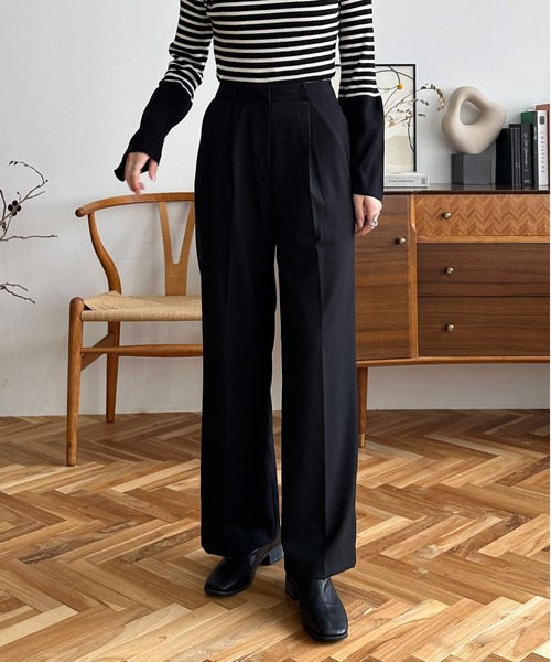 60s モヘア　ブラック　黒　スラックス　極美品 60s イングランド製モヘアスラックスブラックdeponirt