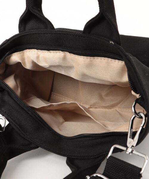 Anuenue（アヌエヌエ）の「2WAY ショルダーストラップ付きミニトートバッグ（ショルダーバッグ・レディース・ブルー/ブラック/ホワイト/ピンク/イエロー・FREE）」の8枚目の写真