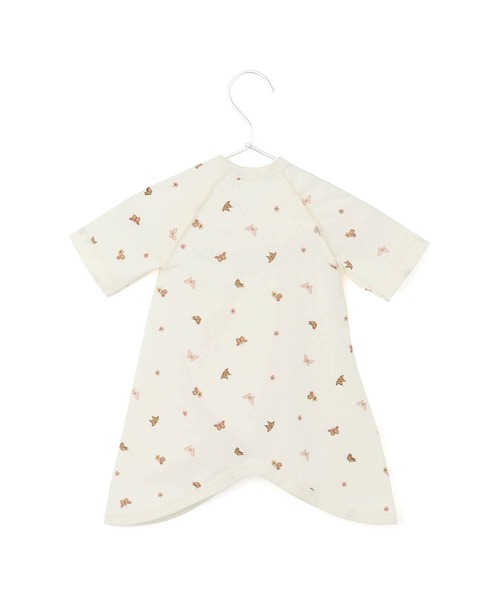 MAKE YOUR DAY（メイクユアデイ）の「やさしい3柄コンビ肌着（ロンパース・キッズ・ブルー/ピンク/イエロー・50-70cm）」の8枚目の写真