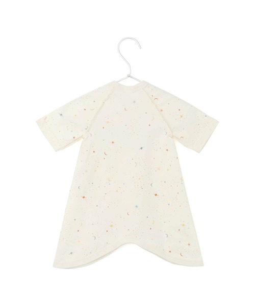 MAKE YOUR DAY（メイクユアデイ）の「やさしい3柄コンビ肌着（ロンパース・キッズ・ブルー/ピンク/イエロー・50-70cm）」の6枚目の写真