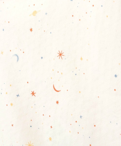 MAKE YOUR DAY（メイクユアデイ）の「やさしい3柄コンビ肌着（ロンパース・キッズ・ブルー/ピンク/イエロー・50-70cm）」の7枚目の写真