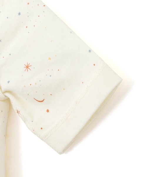 MAKE YOUR DAY（メイクユアデイ）の「やさしい3柄コンビ肌着（ロンパース・キッズ・ブルー/ピンク/イエロー・50-70cm）」の12枚目の写真