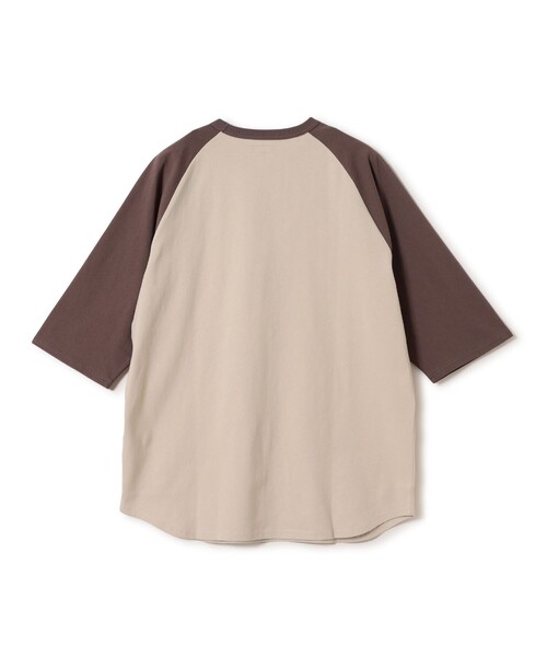 BEAMS（ビームス）の「BEAMS / ルーズ ベースボール Tシャツ（Tシャツ/カットソー・メンズ・グレー/グリーン/ブラウン・XL/L/M/S）」の17枚目の写真