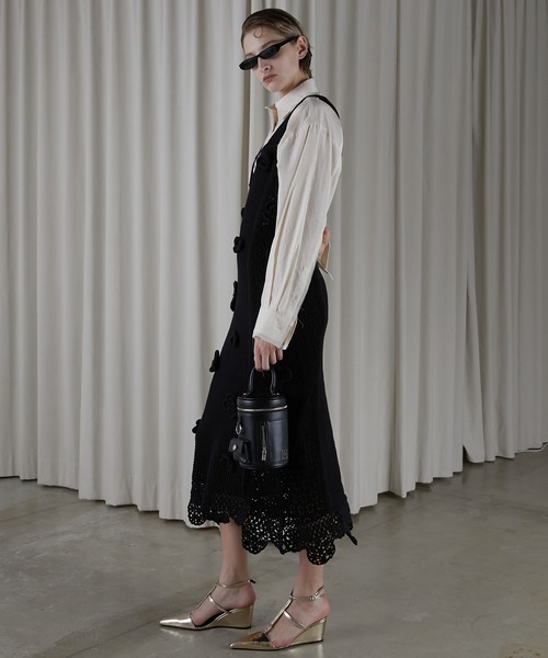 PRANK PROJECT（プランクプロジェクト）の「フラワーモチーフニット