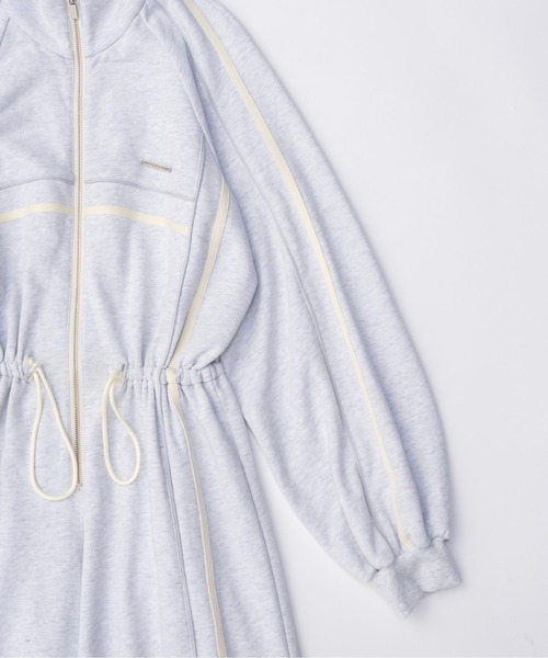 Sweat Track Rompers/スウェットトラックロンパース【MAISON