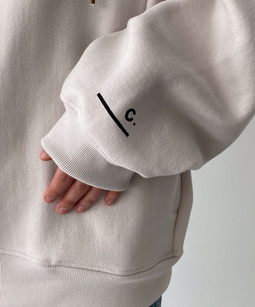 CANAL JEAN（キャナルジーン）の「choice_cnl　裏起毛オーバーパーカープルオーバー（パーカー・レディース・ライトグレー・MEDIUM/LARGE）」の18枚目の写真