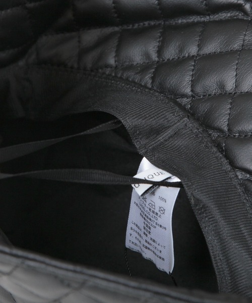 Julia Boutique（ジュリアブティック）の「キルティングバケットハット/23628（ハット・レディース・ブラック/ホワイト・ONE）」の11枚目の写真