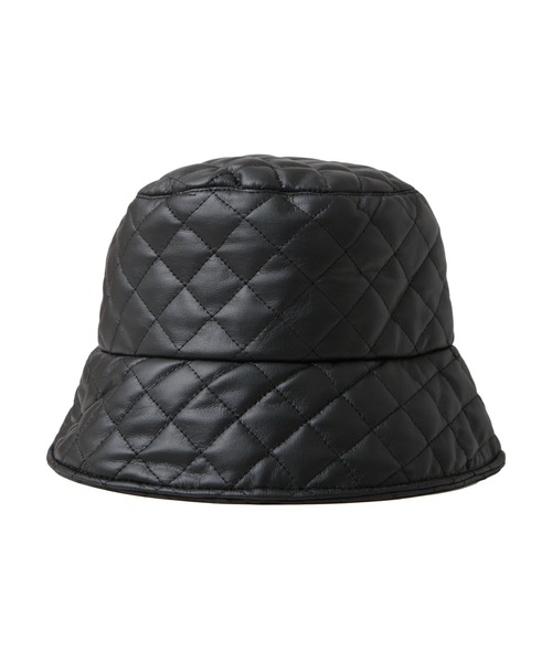 Julia Boutique（ジュリアブティック）の「キルティングバケットハット/23628（ハット・レディース・ブラック/ホワイト・ONE）」の13枚目の写真