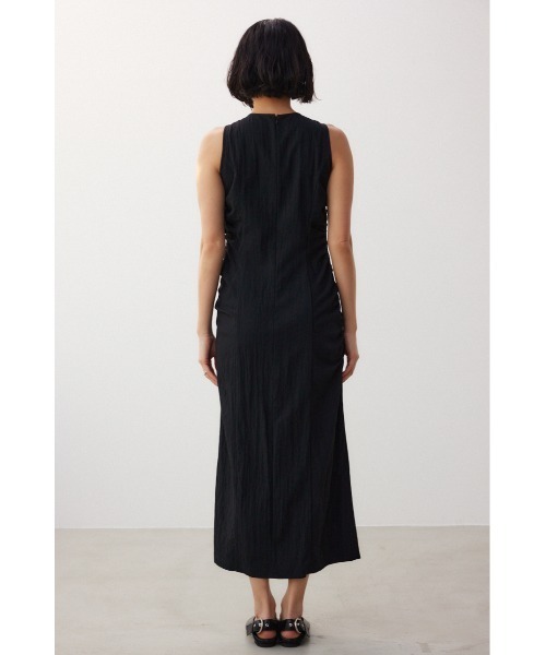 crie conforto(クリーコンフォルト)の「シャーリングギャザーワンピース(ワンピース・レディース・ブラック/ミント・SMALL/MEDIUM)」の15枚目の写真