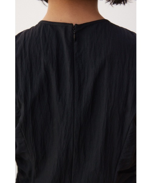 crie conforto(クリーコンフォルト)の「シャーリングギャザーワンピース(ワンピース・レディース・ブラック/ミント・SMALL/MEDIUM)」の16枚目の写真