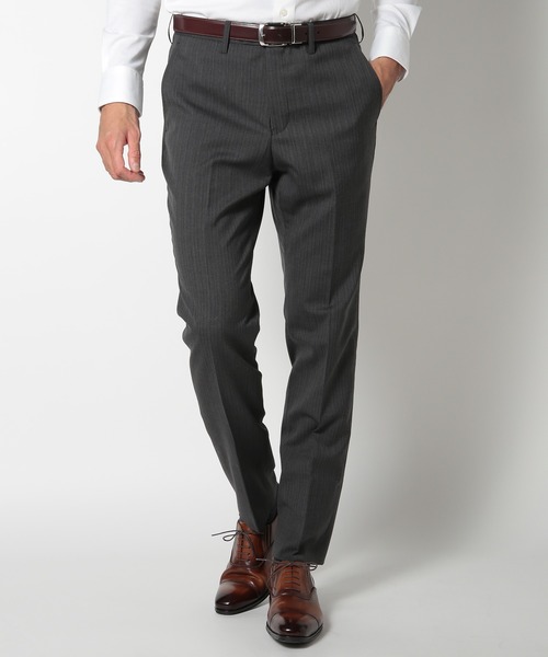 MEN'S BIGI（メンズビギ）の「ヘリンボーンストライプスーツセットアップ（スーツセット・メンズ・ネイビー/グレー・01/02/03/04）」の7枚目の写真