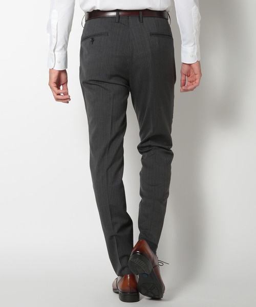 MEN'S BIGI（メンズビギ）の「ヘリンボーンストライプスーツセットアップ（スーツセット・メンズ・ネイビー/グレー・01/02/03/04）」の9枚目の写真