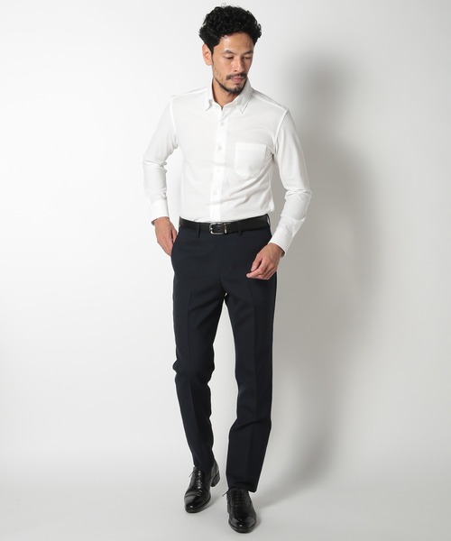 MEN'S BIGI（メンズビギ）の「ヘリンボーンストライプスーツセットアップ（スーツセット・メンズ・ネイビー/グレー・01/02/03/04）」の10枚目の写真