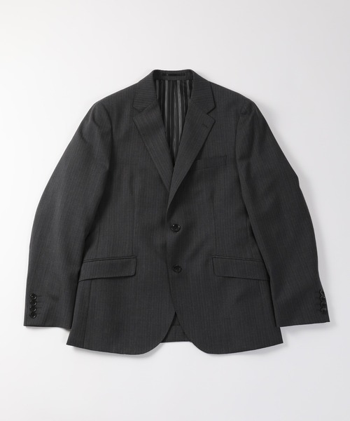 MEN'S BIGI（メンズビギ）の「ヘリンボーンストライプスーツセットアップ（スーツセット・メンズ・ネイビー/グレー・01/02/03/04）」の11枚目の写真