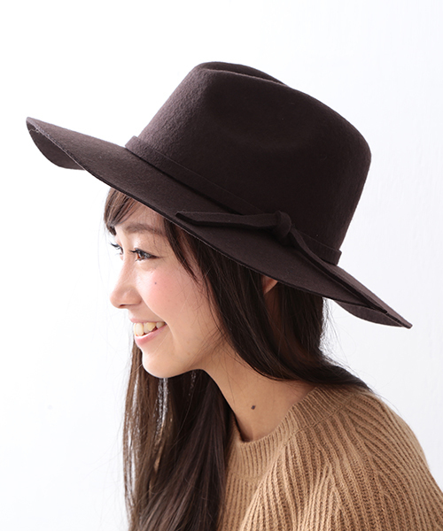 Ray BEAMS（レイビームス）の「Ray BEAMS / 中折れ ハット（ハット・レディース・グレー/ブラック/ダークブラウン/ブラウン・ONE SIZE）」の16枚目の写真