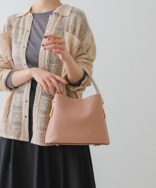 RODE SKO（ロデスコ）の「サイドバーワンハンドルミニバッグ（ショルダーバッグ・レディース・ピンク系その他/ホワイト系その他/ブラック・ONE）」の7枚目の写真