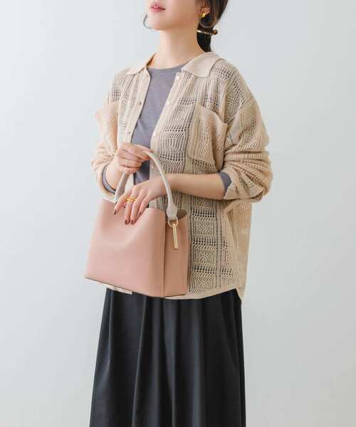 RODE SKO（ロデスコ）の「サイドバーワンハンドルミニバッグ（ショルダーバッグ・レディース・ピンク系その他/ホワイト系その他/ブラック・ONE）」の10枚目の写真