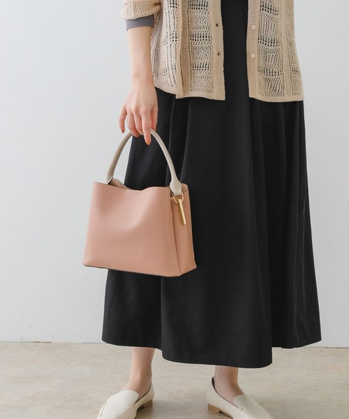 RODE SKO（ロデスコ）の「サイドバーワンハンドルミニバッグ（ショルダーバッグ・レディース・ピンク系その他/ホワイト系その他/ブラック・ONE）」の11枚目の写真