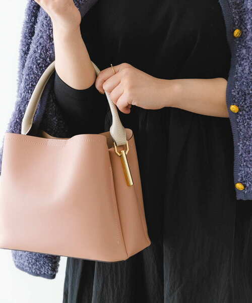 RODE SKO（ロデスコ）の「サイドバーワンハンドルミニバッグ（ショルダーバッグ・レディース・ピンク系その他/ホワイト系その他/ブラック・ONE）」の15枚目の写真